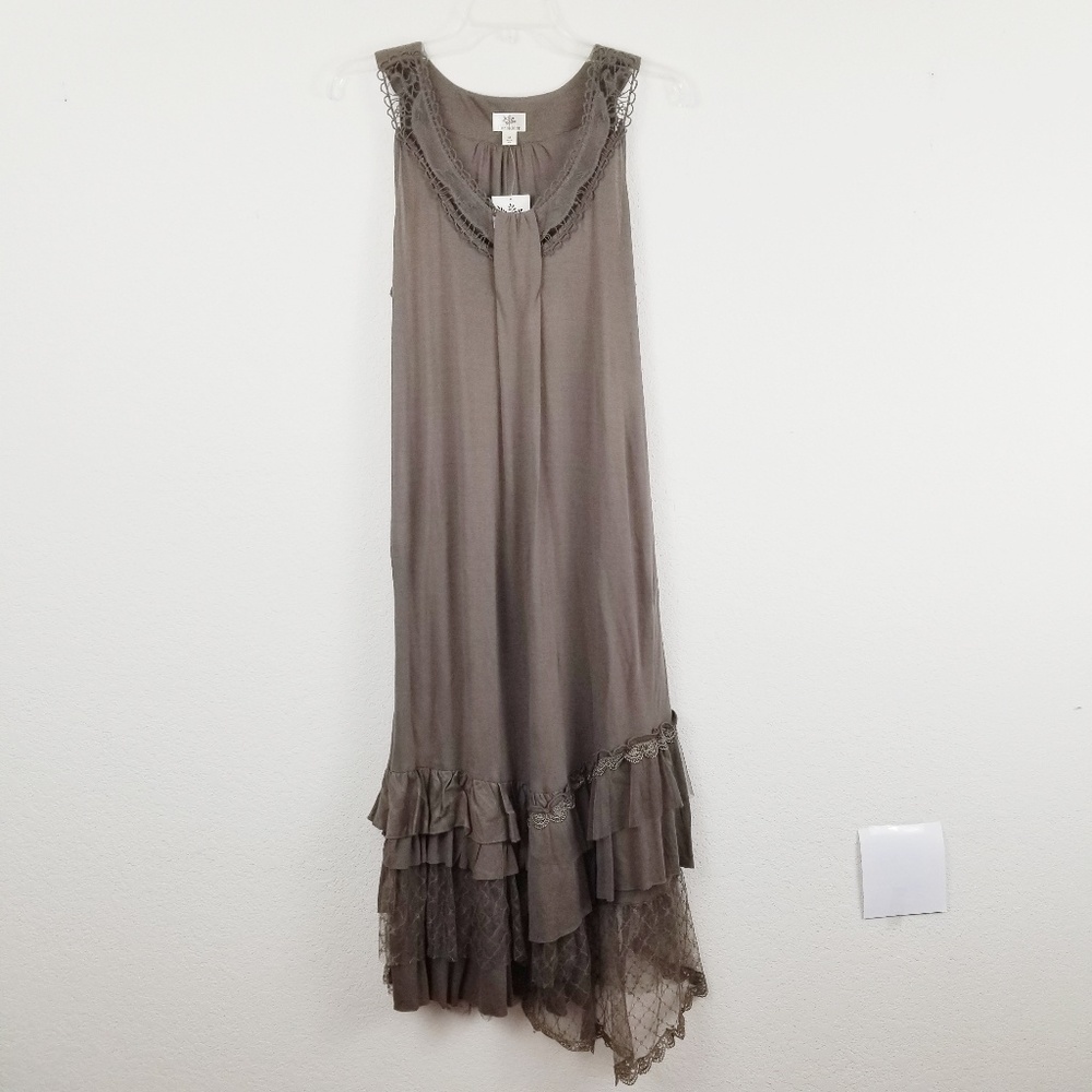 Forbidden Boho Lace Maxi Dress - Picture 2 of 5